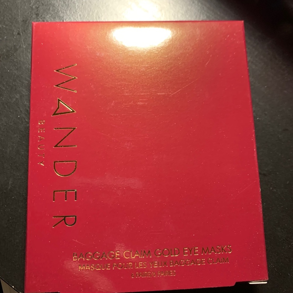 2 Boxes Wander Beauty Baggage Claim Eye Masks